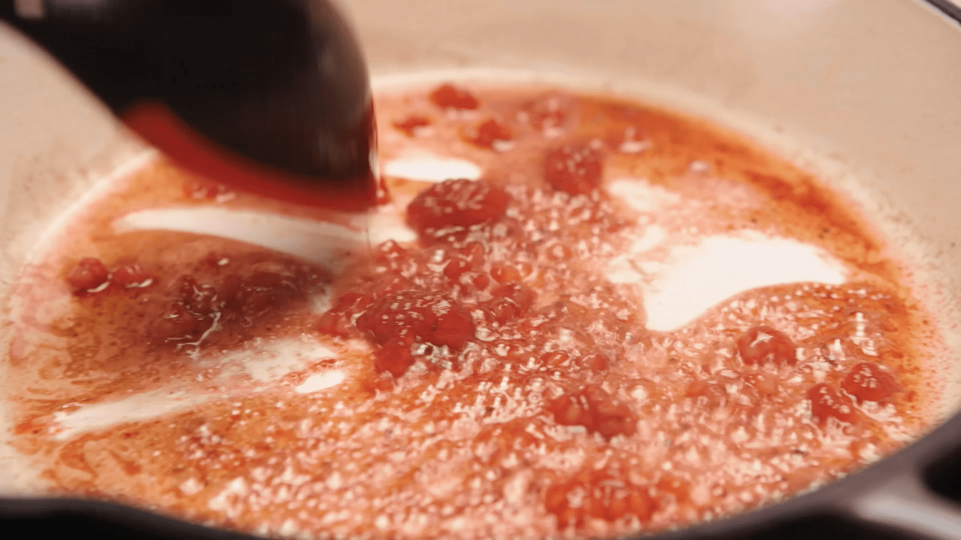 Cuoci la salsa